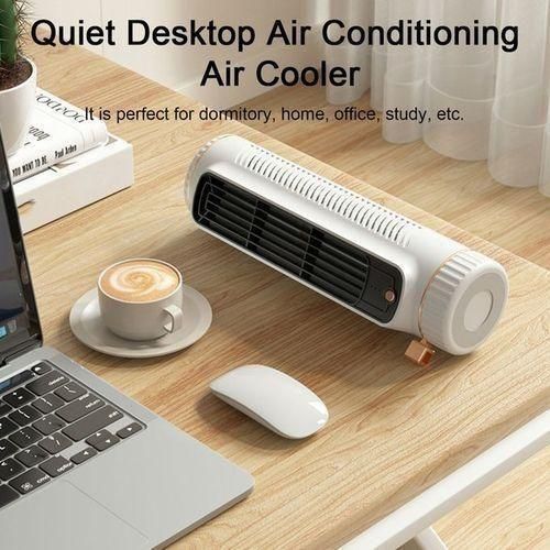 product_image_name-Generic-Small portable bladeless desktop tower fan with three speeds-2