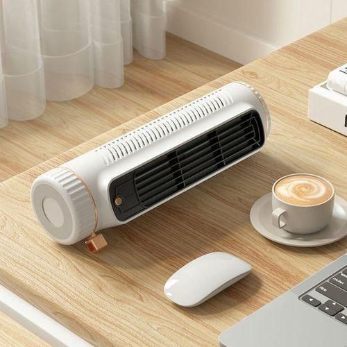 product_image_name-Generic-Small portable bladeless desktop tower fan with three speeds-3