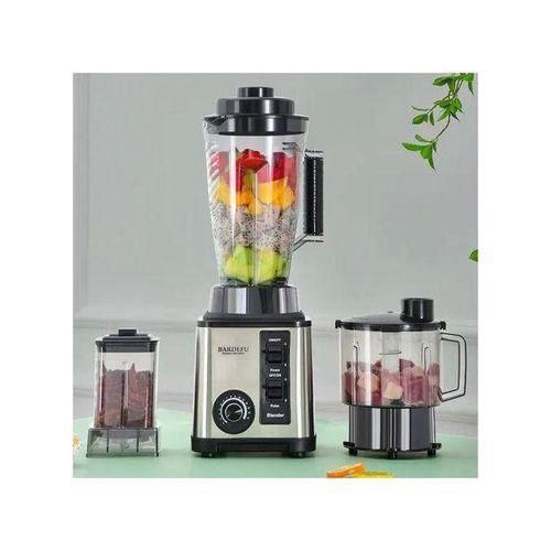 product_image_name-BARDEFU-SUPER QUALITY 6 in 1 Multi-Purpose Blender - 9500W - 3.0L - Silver & Black-2