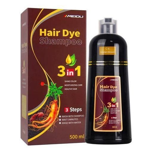 product_image_name-Meidu-3in1 Golden Brown Hair Dye Shampoo-1