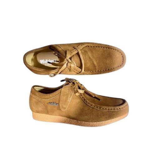 product_image_name-Wallabees-Suede Lace-up Shoes - Brown-4