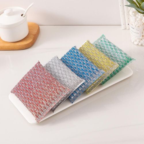 Generic Cleaning sponge, steel wire-4PCS - image 4