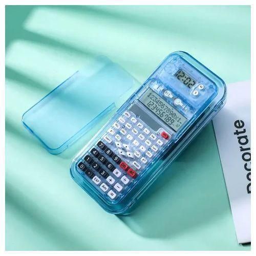 Generic CTIFREE 2 in 1 Scientific Student Calculator with Mathematical Set-Transparent - image 3