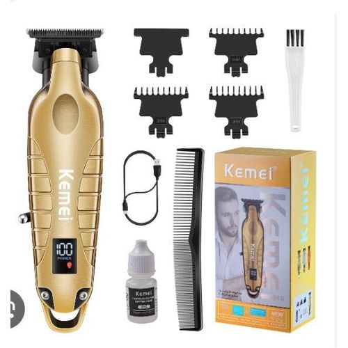 AD Profession Electronic Digital Styling Clipper Trimmer - Multicolour