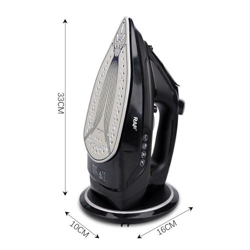 product_image_name-RAF- Electric Steam Iron – 1200W – Ceramic Soleplate – Water Spray – R.1229B-2