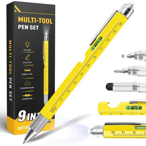 product_image_name-Generic-9 in 1 Multitool Pen Gifts for Men, Mens Valentines Gifts for Boyfriend Husband, Birthday Gifts for Men Who Have Everything, Mens Gift for Dad, Cool Gadgets-1