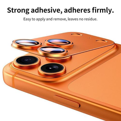 Generic For iPhone 17 Pro Max Armor Full-Coverage Frosted Metal Camera Lens Ring Film(Dark Blue) - image 7