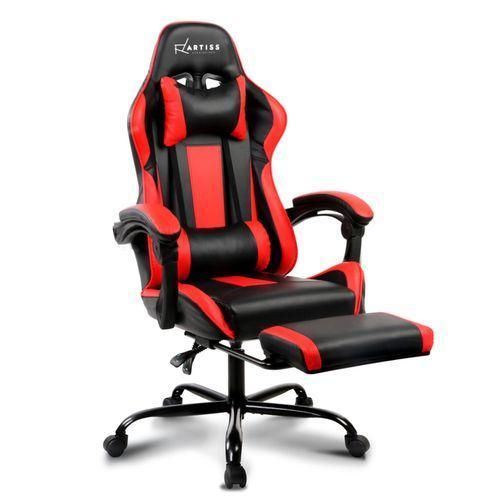 product_image_name-Generic-360 Degrees Gaming/Office/Swivel/Executive Chair- Red/Black-1