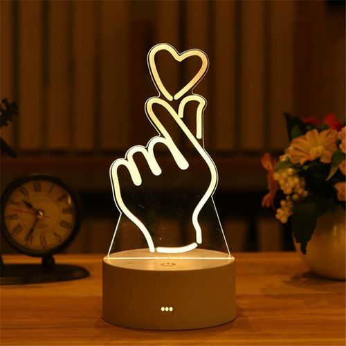 3d Lamp Acrylic Usb Led Night Lights