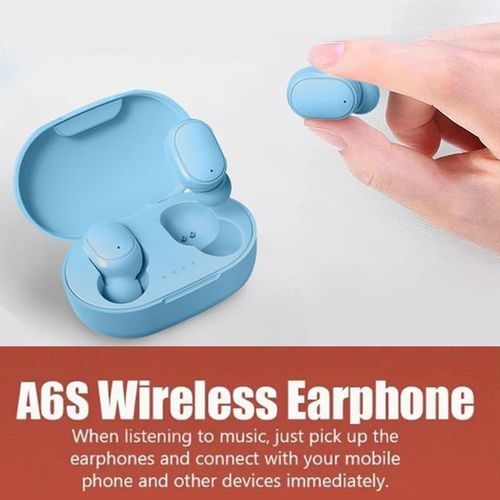 product_image_name-EAGEAT-Wireless Earpods Bluetooth 5.0 Earphones Blue-4