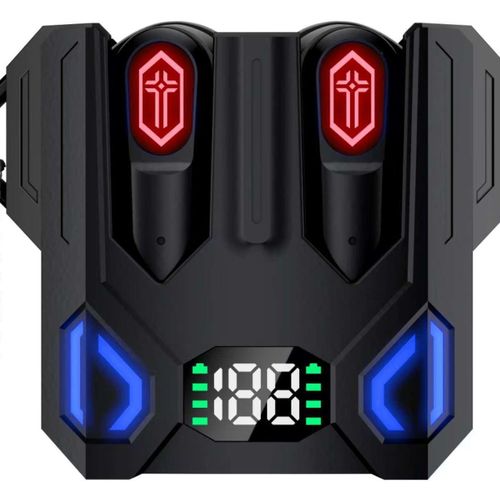 product_image_name-Generic-Bluetooth True Wireless Stereo Earphones with Digital Display Hi Res Audio Sport Portable Headphones-White-4