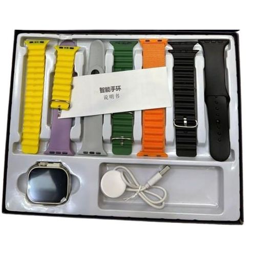 product_image_name-Generic-7 In 1 Ultra 3 Smart Watch - Multicolour-1