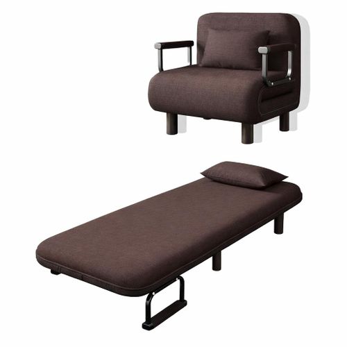 product_image_name-Generic-single size convertible sofa chair/Bed- multi color -2