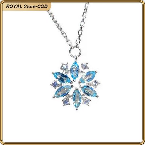 product_image_name-ASHION-Men's Cross Pendant Jeweled Stainless Steel Necklace-5