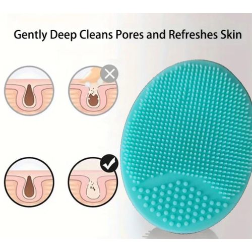 product_image_name-Generic-Silicone Face Washing And massage brush -3