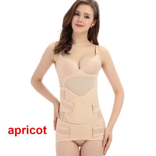 PALAY Postpartum Support Waist Trainer Women Corset Waist Relief Body Shaper  Girdle Recovery Belly/Waist/Pelvis Belt Shapewear Slimming Girdle, Beige  55-70kg-XL (Recommend) at Rs 642.00, Ladies Body Shaper
