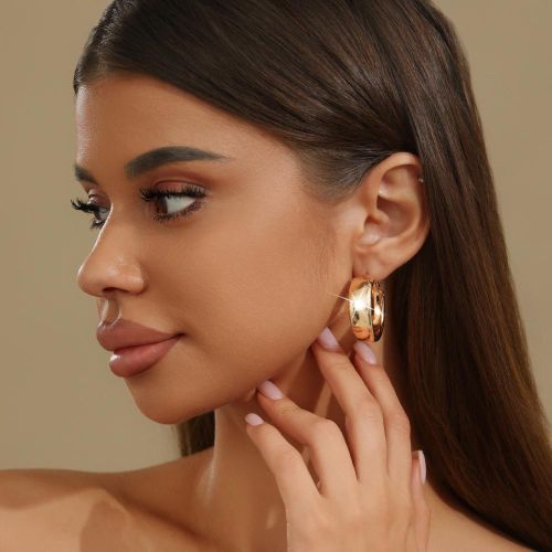 product_image_name-ARHANORY-6 Pairs Combo Set Stylish Western Hoop Earrings Vintage Pearl for Women Girl-5