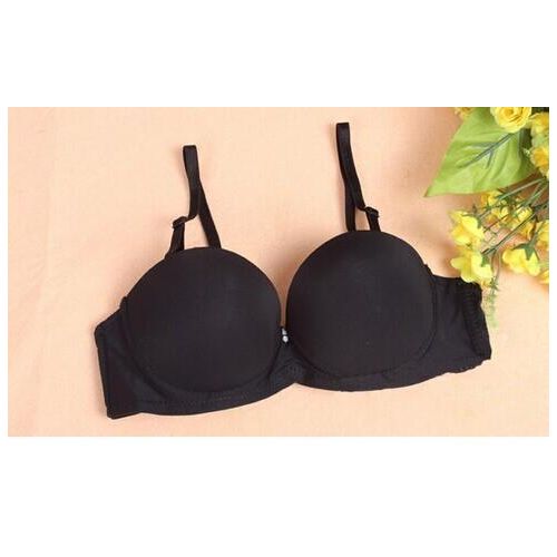 Generic Women Sexy Lingerie Bra Smooth Girl Seamless 1/2 Cup Push