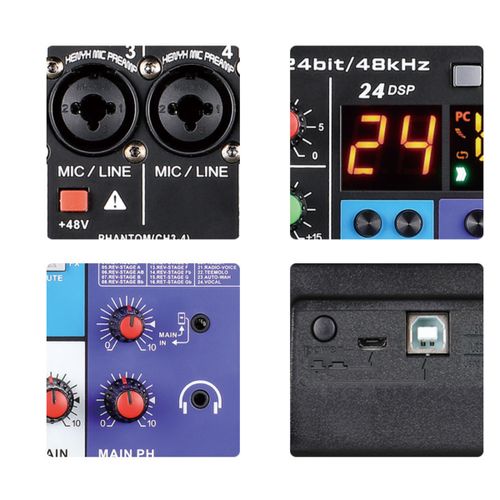 product_image_name-White Label-Audio Mixer 8 Channel - Black-4