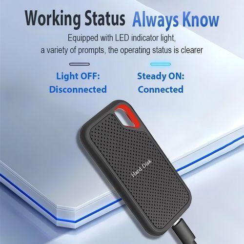 Generic 500G SSD External Moblie Hard Drive USB 3.1 - image 4