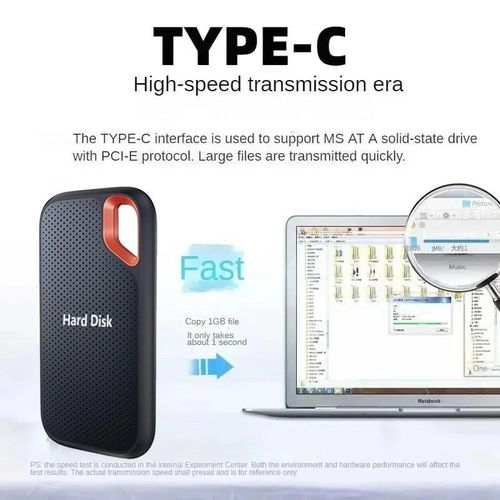 Generic 500G SSD External Moblie Hard Drive USB 3.1 - image 7