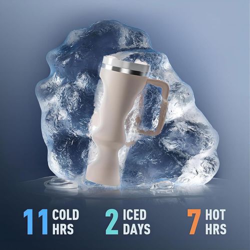 product_image_name-Generic-40oz Thermal Mug with Straw For Iced Coffee, Hot or Cold Tea-5