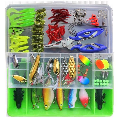 Shop Generic Weihe manufacturer Luya bait 101 pieces of fishing bait set  Green Box 101 Set Online