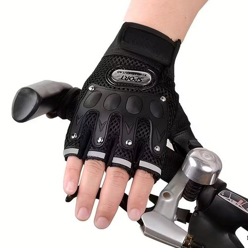 product_image_name-Generic-Half Finger Cycling Sports Gloves Tactical Training Glove , Anti-skid Wear-resistant Fingerless Gloves  Motorcycle Glove For  Camping, Hiking, Fitness-4