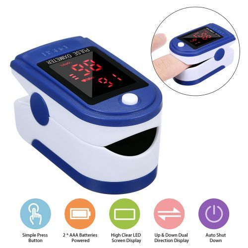 Generic Fingertip Pulse Oximeter Blood Oxygen Saturation Detector
