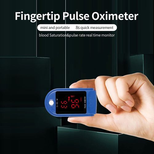 Generic Fingertip Pulse Oximeter Blood Oxygen Saturation Detector - image 4