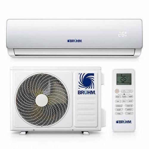 Bruhm BAS-12RC3W 1.5HP - R32 - GOLDEN FIN-WHITE - image 2