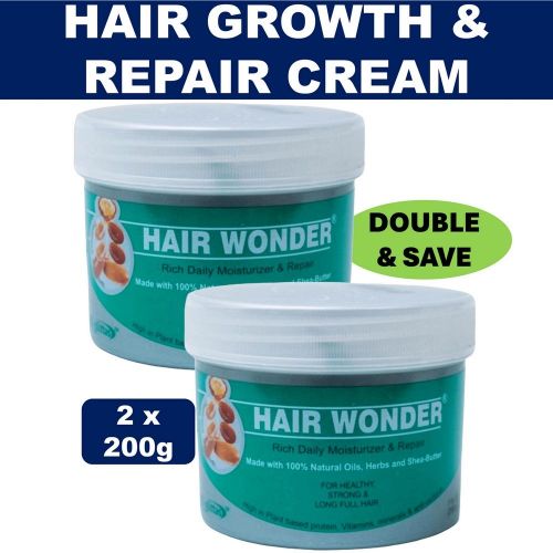 product_image_name-Hair Wonder-2 x Fast Hair Growth Cream Repair & Moisturizer - 200 g-1