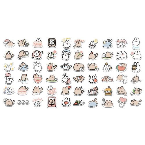 Shop Generic 60Pcs Laptop Stickers DIY Phone Laptop Tablet Notebook ...