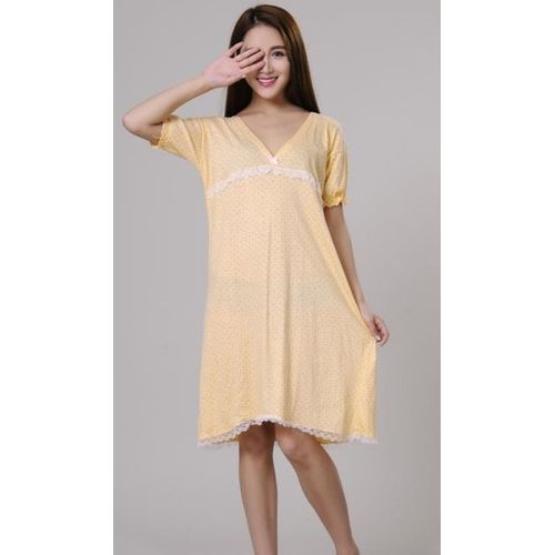 Shop Fashion Women's Pajamas 100% Cotton Nightgowns For Women Summer  Sleepshirts Online