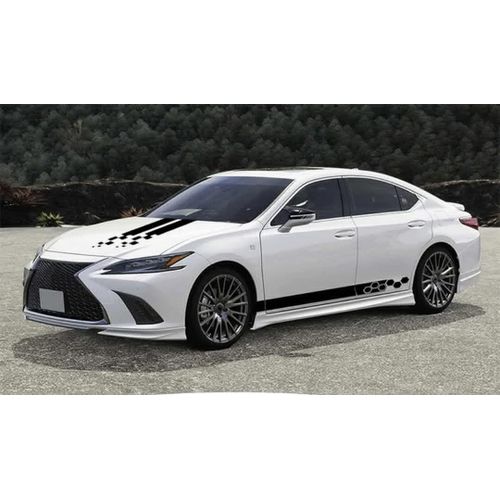 Generic Car Body Decals Vinyl Decorative Stickers Running Board And Bonnet