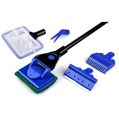 Shop Generic Aquarium Cleaner 5 In 1 Clean Set Fish Rake Scraper