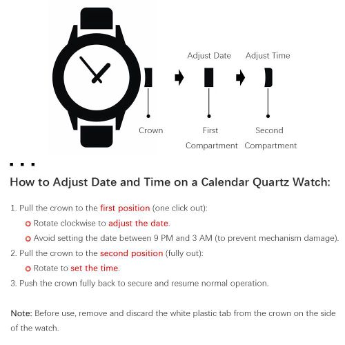 product_image_name-ARHANORY-Men’s Quartz Watch with Day-Date Display Business Wristwatch Casual Roman Numeral Watch-5