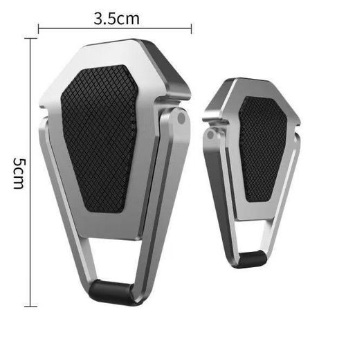 Generic Foldable Laptop Stand (2pcs) - Portable Aluminum Riser - image 3