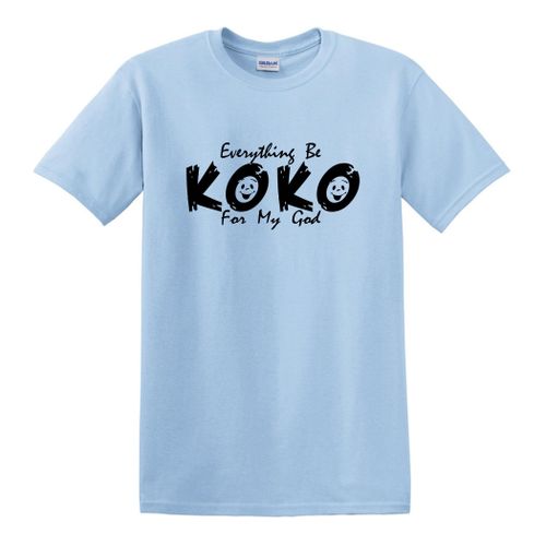 product_image_name-Generic-KOKO Short Sleeve T-shirt - Blue-1