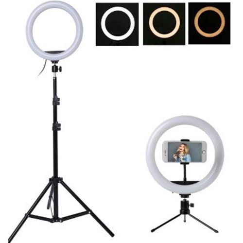 Generic LJJ-36 14inch Led USB Plug and Ring Light-black and white - image 3