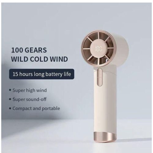 product_image_name-Generic-Portable Handheld Mini Turbo Fan- Cream-1