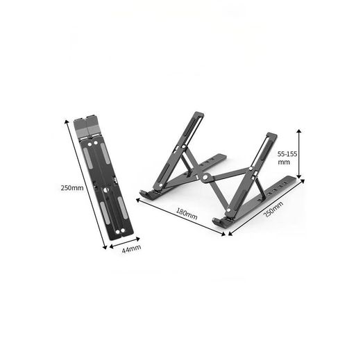 Cloudoon Laptop Stand Adjustable Aluminum Foldable for Desk & Travel - image 4