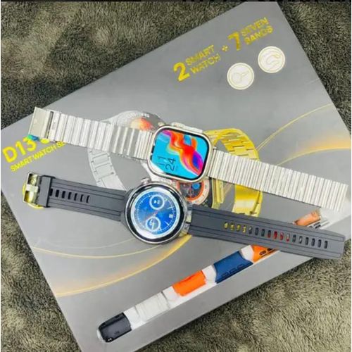 product_image_name-Generic-Smartwatch with 2 Watches and 7  Wristbands -3