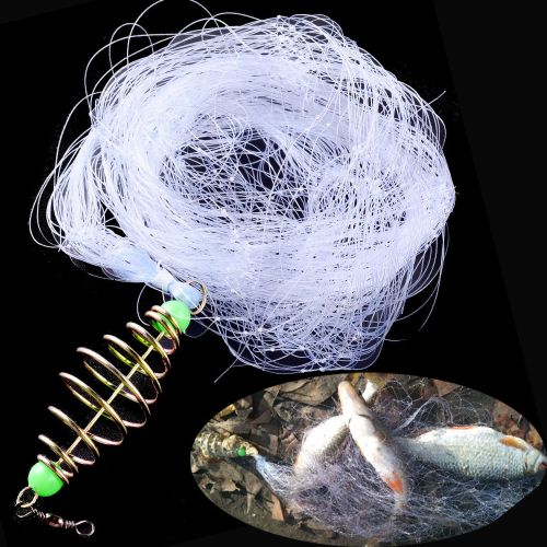 Shop Generic Copper Spring Shoal Fishing Net with Night Luminous Bead Ball  Bearing Solid Ring Fishing Connector For Freshwater Fishing Tackle Online