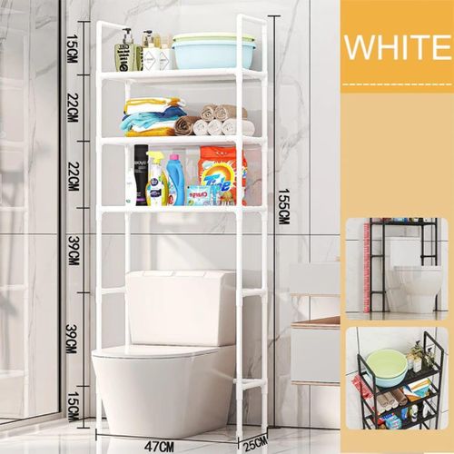 product_image_name-White Label-Toilet Rack - White-1