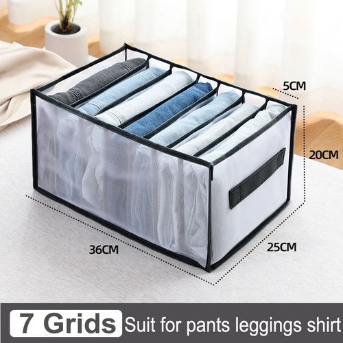 Non-woven wardrobe organizer for clothes Jeans organiser for