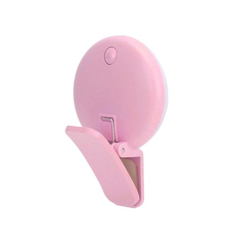 product_image_name-ShebSheb-Mobile Phone Fill Flash Lens Light Lamp Clip Three Stop Dimming Mini Practical 10 LED Selfie Ring Beauty-7