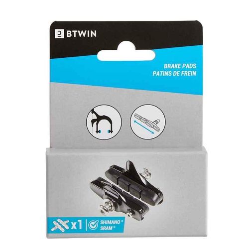 product_image_name-Decathlon-Road Bike Brake Pads 500 - Black-2