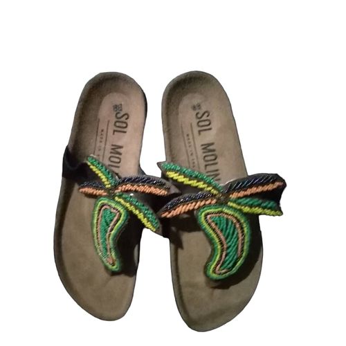 product_image_name-White Label-Beaded Ladies Slippers - Multicolour-2