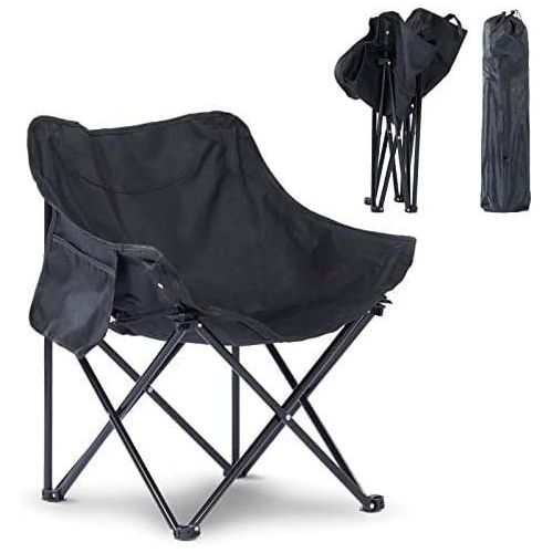 product_image_name-Generic-Folding Camping Chair - Black-1